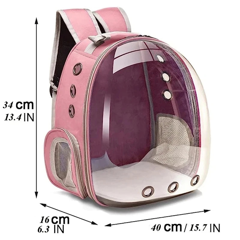 Transparent Bubble Pet Backpack