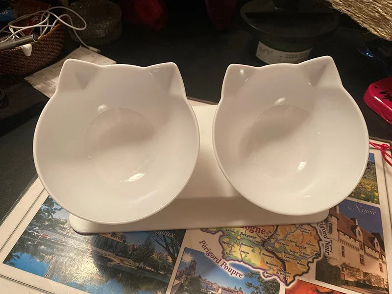 Non-Slip Double Cat Bowl