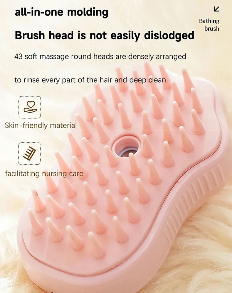 3 in 1 Pet Cat Steam Brush