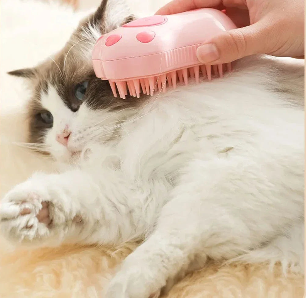 3 in 1 Pet Cat Steam Brush