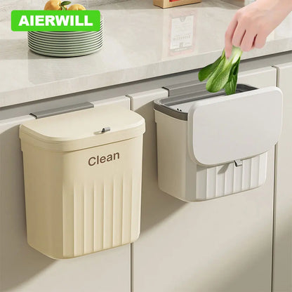 Wall Mounted Hanging Trash Bin